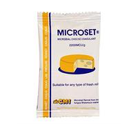 Pack of 3 * 6g Microbial Rennet Mix Cheese Coagulant Microset use one 6g Sachet for 25 litres f Milk | Rennet Cuajo Caglio Presüre Lab
