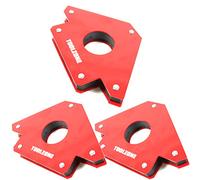 Pack of 3 75Lb Pull Welding/Soldering Magnet, Arrow Grip Metal Sheed/Tube Holder