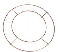 Pack of 3-8"/20cm Flat Metal Florist Wreath Frames/Rings