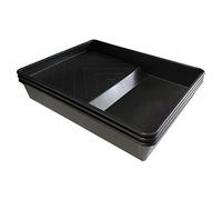 (Pack of 3) 9" Professional Plastic Roller Trays Decorators Painting Paint Tray