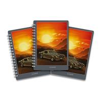 Pack of 3 - A5 Lined Wire-Bound Notebooks featuring the iconic1967 Ford Mustang Shelby GT500 'Eleanor', featured in the 2000 movie "Gone in 60 Seconds."