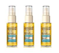 Pack of 3 Advance Techniques Absolute Nourishment Argan Treatment Serum infused with Argan Oil - 3 x 30ml by Avon.