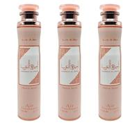 Pack of 3, Ameenat Al Arab Prive Rose Air Freshener, 300 ml