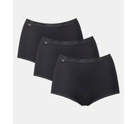 Pack of 3 Basic + Maxi Knickers Black
