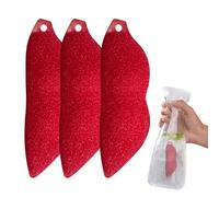 Pack of 3 Beans Bottle Cleaning Sponge, Magic Beans Bottle Cleaner Sponge, Kitchen Sponges in Pea Shape, Cup Washer for Interior Cleaning, Bottle Brush Sponge