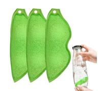 Pack of 3 Beans Bottle Cleaning Sponge, Magic Beans Bottle Cleaner Sponge, Kitchen Sponges in Pea Shape, Cup Washer for Interior Cleaning, Bottle Brush Sponge