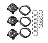 Pack of 3 Bicycle Computer Mounts, Bicycle Handlebar Mount Compatible Mount | Bike Mount Stem Mount for Garmin GPS Holder with Garmin Edge 200 500 510 520 800 810 1000 Igpsport Igs50 Igs618