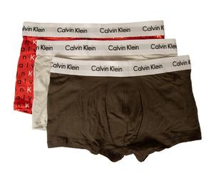 Pack of 3 boxer man tripack trunks CK CALVIN KLEIN item UU2664G LOW RISE TRUNK