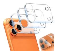 Pack of 3 Camera Protection for iPhone 17 Pro Max Camera Tempered Glass, One Piece Design, Ultra Clear 9H Hardness Camera Protection for iPhone 17 Pro Max Camera Protection [Pack of 3] - HD