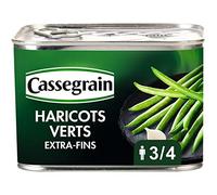 Pack of 3 *** Cassegrain Beans Extra Fine Hand Picked 390g