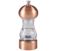 Pack of 3 Copper & Acrylic Salt/Pepper Grinder 14cm