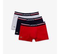 Pack of 3 Cotton Hipsters Navy + Grey + Red