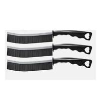 (Pack of 3) Crevice Cleaning Brushes with Hard Bristles