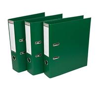 [Pack of 3] Dark Green A4 Lever Arch Files 70mm