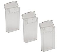 Pack OF 3. DL/Trifold, Outdoor Leaflet Holders Waterproof Dispenser Exterior Display