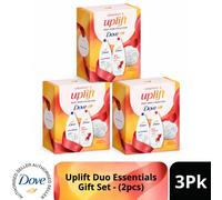 DOVE Unwrap & Uplift Body Wash Collection Gift Set 2 piece, Pack of 3