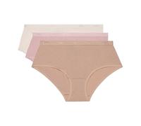 Dim Paris D4h01 Panties 3 Units Beige,Pink 36-38 Women