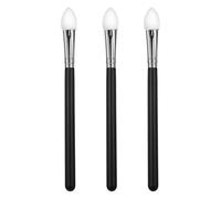 Pack of 3 Eyeshadow Brushes, Eyeshadow Applicator, Shadow Brush for Beginners, Silicone Eyeshadow Brush, Magic Wand, Eyeshadow Brush, Professional Eyeshadow Tool for Eyeshadow Lip
