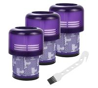 Pack of 3 Filters for Dyson Replacement Filter V11, Compatible with Dyson V11 V15 SV14, Washable Filter Accessories for Dyson V11 V15 SV14 Absolute Animal Detect Torque Drive, Replaces No. 970013-02