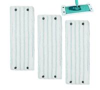 Pack of 3 Floor Mop Replacement Covers for Leifheit Combi/Clean M Micro, Microfibre Mop Cover Efficient Absorbent, Leifheit Mop Cloth Cover for All Floors