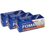 Pack of 3 FOMAPAN Creativ 200 ASA Rollfim/medium format /120 Black + White
