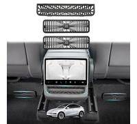 [Pack of 3] GAFAT New Tesla Model Y Juniper 2025 2026 Air Vent Protection Cover, Model Y 2025 Air Outlet Protector for Air Conditioning Under the Seat & Second Row, 2026 Tesla Model Y Accessories 2025