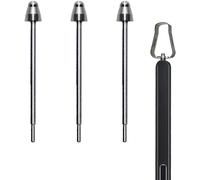 Pack of 3 Galaxy Z Fold S Pen Metal Nibs/Tips Compatible with Samsung Galaxy Z Fold 3/4/5/6 Pen Metal Nibs Replacement Z Fold 3/4/5/6 Stylus Pen Nib/Tip for Samsung Galaxy Z Fold 3/4/5/6 Pen + 1