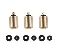 Pack of 3 Gas Refill Adapters, Picnic Refill Adapter, Camping Stove Metal Gas Refill Adapter, Outdoor Camping, Hiking, Camping, Cylinder Butane Canister, Pneumatic Tank, Inflating Burner, Accessories