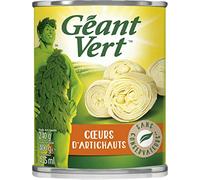 Pack of 3 *** Giant Artichoke Hearts - No Preservatives - 240g - Green