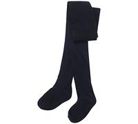 Pack Of 3 Girls Tights, Soft Cotton Rich School Tights, Black Navy Grey By Sockstack® (5/6 Years, Navy)
