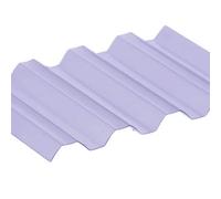 Pack Of 3 - High Impact Sunruf Translucent Pvc Corrugated Greca Box Profile Roofing Sheets 1830mm - 6Ft