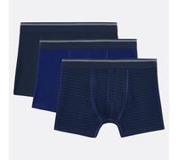 Pack of 3 Hipsters in Cotton striped + navy