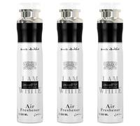 Pack of 3 - I Am White Air Freshener, 300 ml, Black and White Design