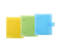Pack of 3 Index Card Folders with Dividers, 60 Sheets each, 3 x 5 Index Card Holder, Index Card Organiser, Binder Notebook