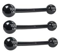 Henbrandt Inflatable Dumbbell Weight Bar Weights 120 cm by Henbrandt