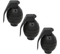 Pack Of 3 Kids Army Toy Hand Grenades With Flashing Light