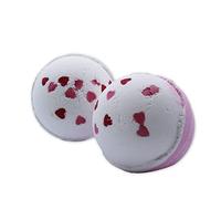 Pack of 3 Love Hearts Bath Bombs - Large 180g Each - Romantic Self-Care Gift for Women - Luxurious Scented Fizzy Bath Bombs for Relaxation & Soft Skin