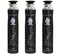Pack of 3 - Maahir Black Edition Air Freshener, 300 ml, Luxury Room Fragrance, Black