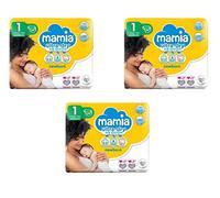 ALDI Mamia Newborn Nappies, Size 1, 2 x Packs of 24 (48 Nappies)