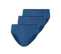 Pack of 3 Men's Brief Alloverdruck cotton flex by Cito M-2XL Infinity or Black