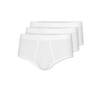 Pack of 3 Men's Brief Malibu Doppelripp by Esge 250-01-420 Size M-3XL White