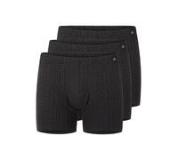 Pack of 3 Men's Trunks Alloverdruck cotton flex by Cito M-2XL Infinity or Black