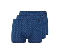 Pack of 3 Men's Trunks Alloverdruck MicroModal by Cito Size M-2XL Blue or Black