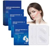 Pack of 3 Micro Needle Patches,Nano Microneedle Patch for Under Eye,Anti Wrinkle Eye Patches with Hyaluronic Acid & Glycerin, Eye Care Dissolving Microneedle Eyes Patches for Dark Circles & Puffy Eyes