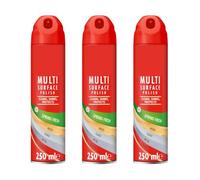 (Pack of 3) Multi Purpose Polish 250ml - Spring Fresh - Suitable for Wood, Glass, Metal, and Plastic - Leave Your Surfaces With That Rewarding Smear Free Shine, and Fresh Polish Fragrance