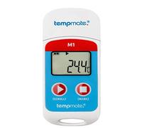(Pack of 3) Multi Use Temperature Data Logger (-22°F to 158°F) for Cold Chains, Food Industry, Pharmaceutical, Vaccine Boxes with Factory Calibration Certificate Model: Tempmate M1
