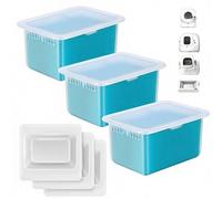 Pack of 3 N60 Odour Eliminator 2.0 for PETKIT Purobot Ultra/Purobot Max Pro 2/Purobot Crystal Duo Self-Cleaning Cat Litter Tray, Safe and Non-Irritating, Removes Stubborn Odours Fibre Deep