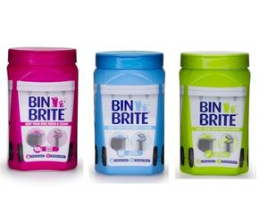 Pack of 3 - Odour Neutralizer Powder Contains Berry Blast - Spring Blossom -Citronella & Lemongrass | Keep Your Bin Clean and Fresh for Weeks! by Bin Brite