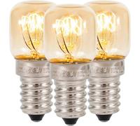 Pack of 3 Oven Light Bulbs | Small Screw Bulb E14 15W