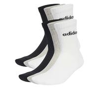 Linear Crew Socks Cushioned Socks 6 Pair Pack